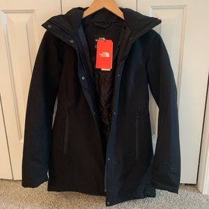 North Face Ancha Parka (Waterproof), Black, XS